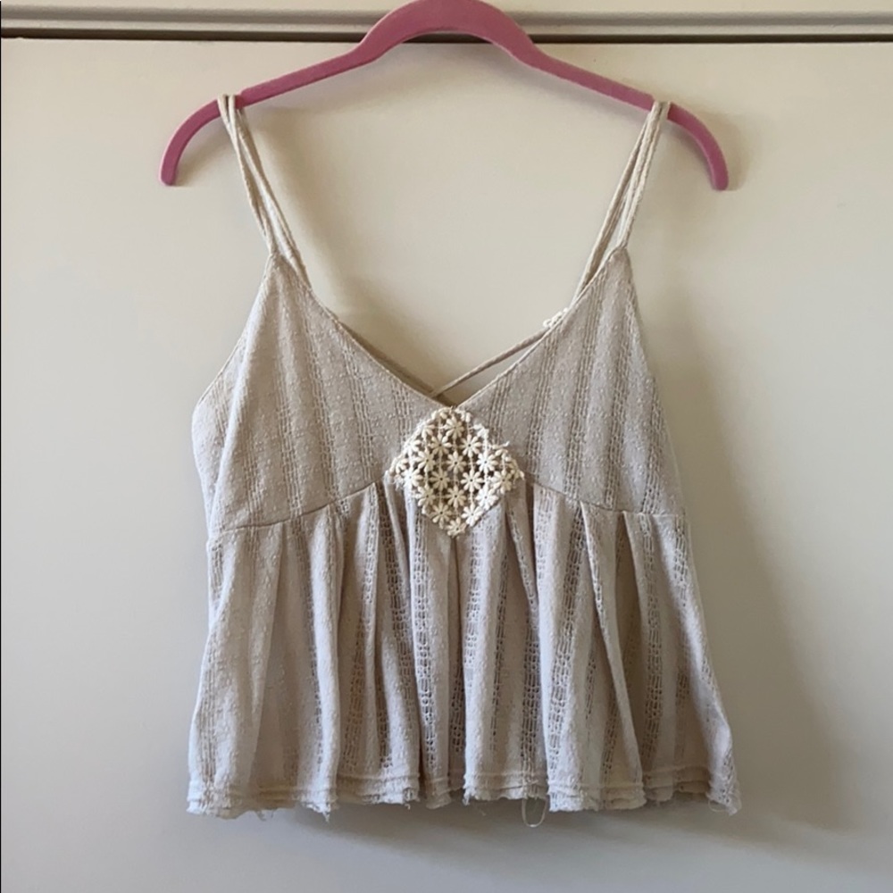 Free People Cropped Tank